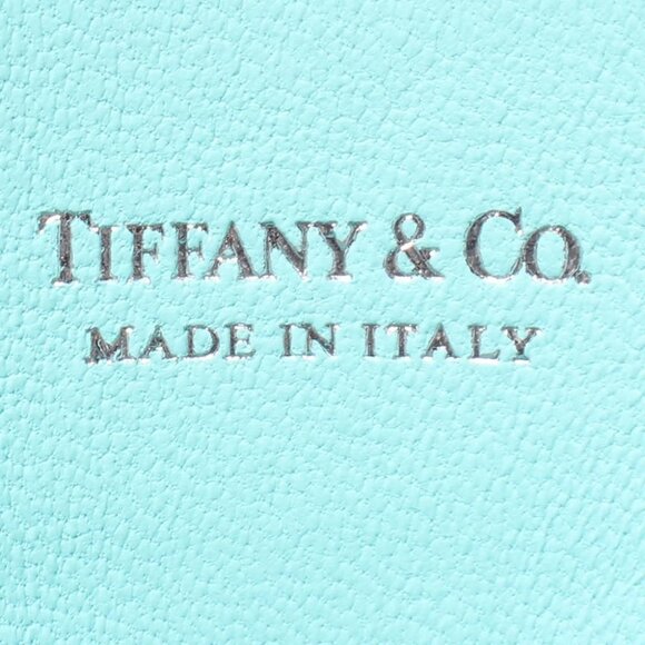 Tiffany & Co. Blue Leather Bag Charm Keychain – Return to Tiffany Heart Design - Picture 4 of 7